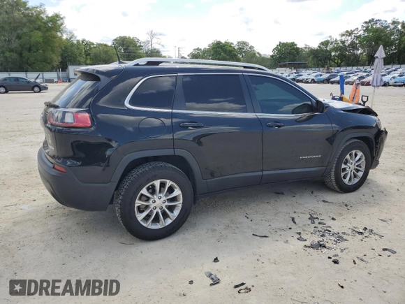 2019 Jeep Cherokee Latitude with VIN 1C4PJLCB6KD262837, listed as a Copart auction lot 51058705 with 66,368 mi miles and Non Repairable. Bid and sale history available at carsss.com. Image 3.