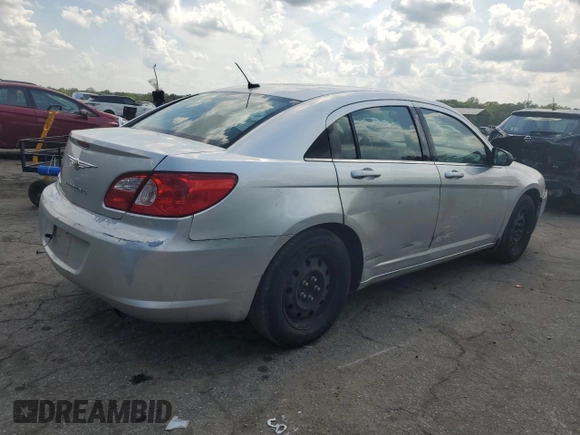 2008 Chrysler Sebring LX with VIN 1C3LC46K18N195789, listed as a Copart auction lot 55385255 with 198,029 mi miles and Salvage title. Bid and sale history available at DreamBid. Image 3.