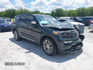 2021 Ford Explorer XLT z VIN 1FMSK7DH8MGC34875, wystawiony jako IAAI lot #42254862 z przebiegiem 32 622 mil mil oraz . Historia ofert i sprzedaży dostępna na DreamBid. Obrazek 1.