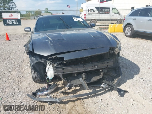 2019 Ford Mustang EcoBoost with VIN 1FA6P8TH7K5166355, listed as a IAAI auction lot 42007861 with 97,807 mi miles and . Bid and sale history available at DreamBid. Image 6.