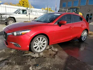 2017 Mazda 3 Grand Touring with VIN JM1BN1M37H1126947, listed as a Copart auction lot 77704214 with 70,970 mi miles and Salvage Title. Bid and sale history available at DreamBid. Image 1.