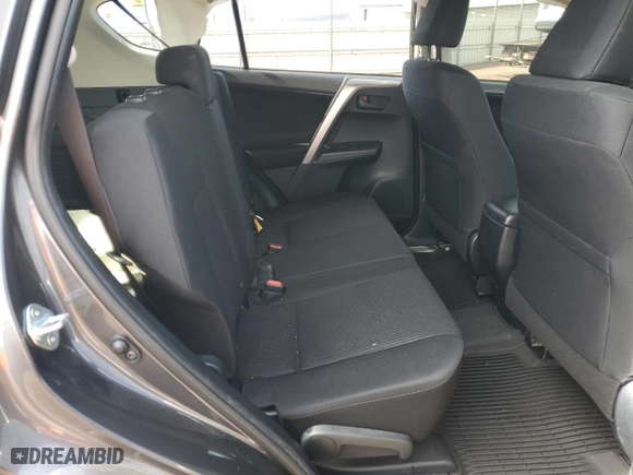 2018 Toyota RAV4 LE with VIN JTMBFREV9JJ182874, listed as a Copart auction lot 50140035 with 14,422 mi miles and Salvage Title. Bid and sale history available at carsss.com. Image 10.