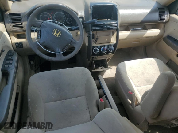 2005 Honda CR-V EX with VIN SHSRD78865U320729, listed as a Copart auction lot 54406435 with 206,351 mi miles and Salvage Title. Bid and sale history available at DreamBid. Image 8.
