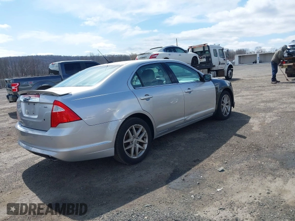 2012 Ford Fusion SEL with VIN 3FAHP0JA6CR100944, listed as a IAAI auction lot 41928200 with 96,693 mi miles. Bid and sale history available at carsss.com. Image 4.