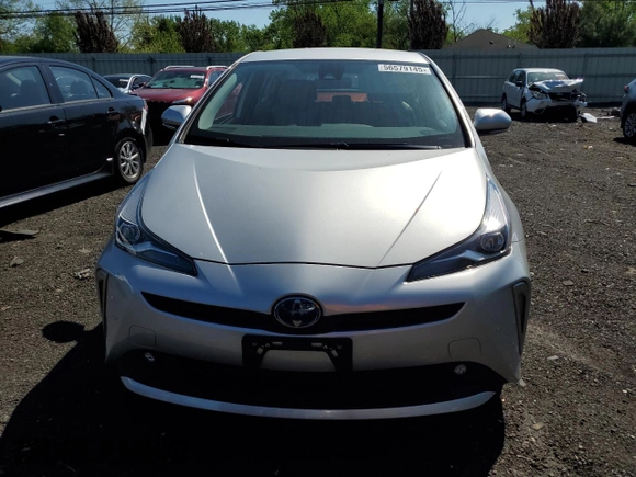 2019 Toyota Prius LE with VIN JTDL9RFU7K3002024, listed as a Copart auction lot 56579145 with 18,019 mi miles and Salvage Title. Bid and sale history available at DreamBid. Image 5.