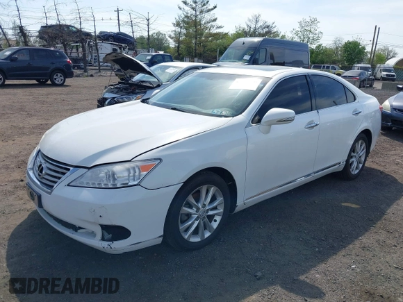 2012 Lexus ES with VIN JTHBK1EG6C2503408, listed as a IAAI auction lot 42139319 with 221,281 mi miles. Bid and sale history available at carsss.com. Image 2.