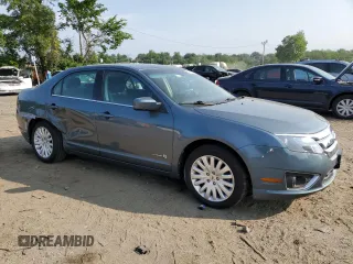 2012 Ford Fusion Hybrid with VIN 3FADP0L39CR177644, listed as a Copart auction lot 59841295 with 81,781 mi miles and Salvage title. Bid and sale history available at DreamBid. Image 4.