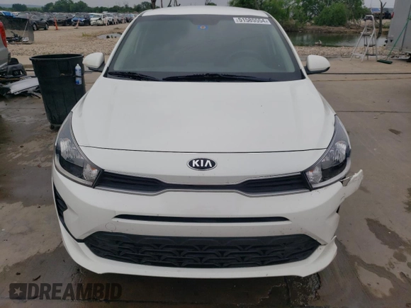 2021 Kia Rio LX with VIN 3KPA24AD9ME364924, listed as a Copart auction lot 51585554 with 86,649 mi miles and Clean Title. Bid and sale history available at carsss.com. Image 5.
