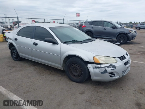 2004 Dodge Stratus SE with VIN 1B3EL36X84N266914, listed as a IAAI auction lot 42067971 with 115,033 mi miles and . Bid and sale history available at DreamBid. Image 1.