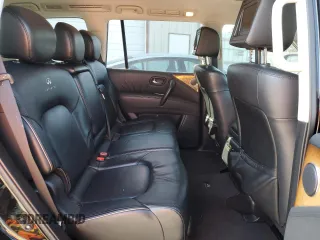2012 Infiniti QX56 8-passenger with VIN JN8AZ2NC7C9316699, listed as a Copart auction lot 74810114 with 188,879 mi miles and Salvage Title. Bid and sale history available at carsss.com. Image 11.