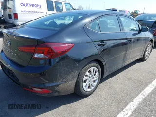 2019 Hyundai Elantra SE with VIN 5NPD74LF3KH467407, listed as a IAAI auction lot 41932623 with 95,218 mi miles and . Bid and sale history available at DreamBid. Image 4.