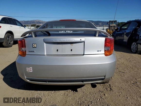 2002 Toyota Celica GT with VIN JTDDR32T720139139, listed as a Copart auction lot 42063165 with 310,383 mi miles and Clean Title. Bid and sale history available at carsss.com. Image 6.