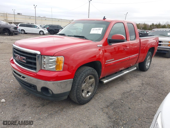 2011 GMC Sierra 1500 SLE with VIN 1GTR2VE31BZ459814, listed as a IAAI auction lot 41726386 with 209,740 mi miles. Bid and sale history available at carsss.com. Image 17.