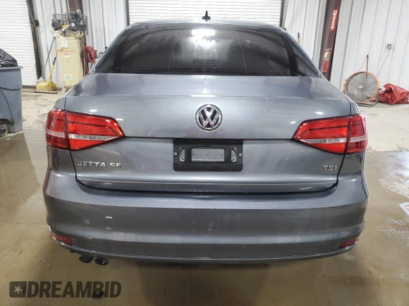 2015 Volkswagen Jetta SE with VIN 3VWD07AJ6FM343142, listed as a Copart auction lot 62472655 with 117,349 mi miles and Salvage title. Bid and sale history available at DreamBid. Image 6.