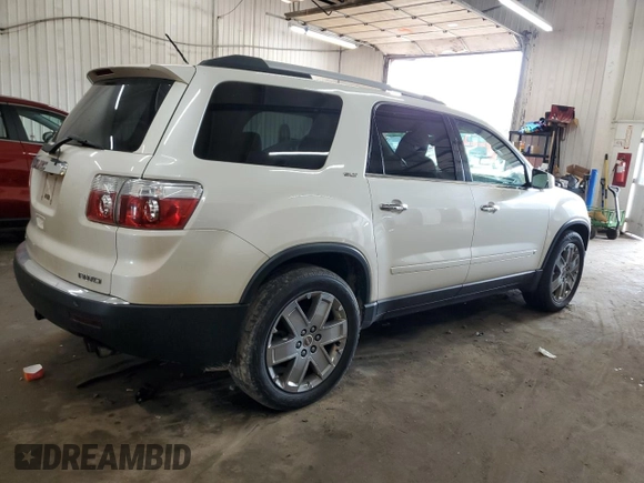 2010 GMC Acadia SLT2 z VIN 1GKLVNED6AJ124684, wystawiony jako Copart lot #61153055 z przebiegiem 190 640 mil mil oraz Czysty tytuł • Clean title. Historia ofert i sprzedaży dostępna na DreamBid. Obrazek 3.