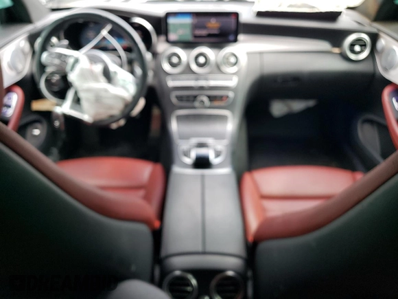 2021 Mercedes-Benz C 43 AMG with VIN W1KWJ6EB5MG099731, listed as a Copart auction lot 56369644 with 38,062 mi miles and Salvage title. Bid and sale history available at DreamBid. Image 8.