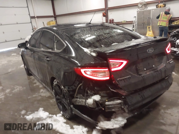 2014 Ford Fusion Titanium with VIN 3FA6P0K92ER336344, listed as a IAAI auction lot 41237225 with 178,169 mi miles. Bid and sale history available at carsss.com. Image 3.