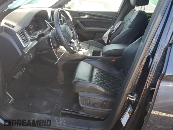 2020 Audi SQ5 Premium Plus with VIN WA1B4AFY7L2075541, listed as a Copart auction lot 64993524 with 28,372 mi miles and Salvage Title. Bid and sale history available at DreamBid. Image 7.