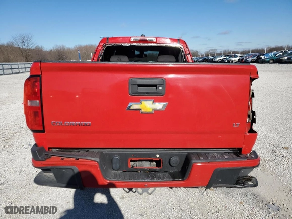 2015 Chevrolet Colorado 2WD LT with VIN 1GCHSBEA3F1145000, listed as a Copart auction lot 41473965 with 150,598 mi miles and Salvage Title. Bid and sale history available at carsss.com. Image 6.