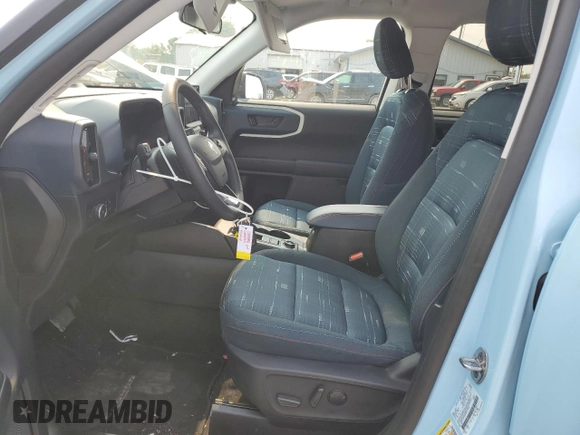 2024 Ford Bronco Sport Heritage with VIN 3FMCR9G68RRF41498, listed as a Copart auction lot 58862245 with 13,154 mi miles and Salvage title. Bid and sale history available at DreamBid. Image 7.