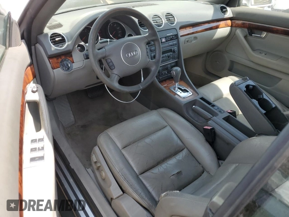 2003 Audi A4 3.0L with VIN WAUAT48H03K018355, listed as a Copart auction lot 53523405 with 104,271 mi miles and Clean title. Bid and sale history available at DreamBid. Image 8.
