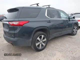 2018 Chevrolet Traverse LT Leather with VIN 1GNEVHKW1JJ218359, listed as a IAAI auction lot 41472457 with 118,412 mi miles. Bid and sale history available at carsss.com. Image 4.