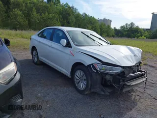 2019 Volkswagen Jetta S with VIN 3VWC57BU8KM231622, listed as a IAAI auction lot 41569483 with 80,000 mi miles and . Bid and sale history available at DreamBid. Image 1.