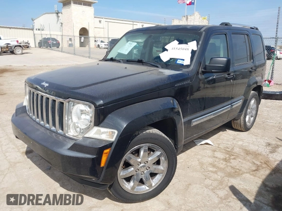 2008 Jeep Liberty Limited with VIN 1J8GP58K48W119975, listed as a IAAI auction lot 41545048 with 138,729 mi miles and . Bid and sale history available at carsss.com. Image 2.