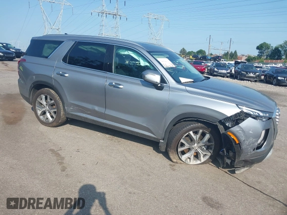 2020 Hyundai Palisade SEL with VIN KM8R4DHE6LU105105, listed as a IAAI auction lot 42552907 with 53,202 mi miles and . Bid and sale history available at DreamBid. Image 1.