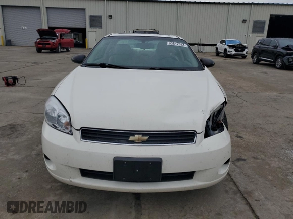 2007 Chevrolet Monte Carlo LT with VIN 2G1WK15K179419620, listed as a Copart auction lot 83812084 with 158,788 mi miles and Salvage Title. Bid and sale history available at carsss.com. Image 5.