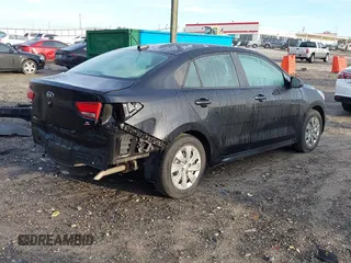 2020 Kia Rio LX with VIN 3KPA24AD2LE297890, listed as a IAAI auction lot 41201864 with 102,671 mi miles and . Bid and sale history available at DreamBid. Image 4.