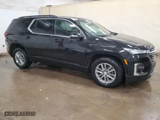2023 Chevrolet Traverse LT Cloth with VIN 1GNEVGKW3PJ263855, listed as a Copart auction lot 85758744 with 63,910 mi miles and Non Repairable. Bid and sale history available at carsss.com. Image 4.