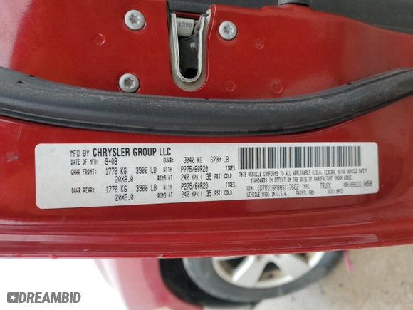 2010 Dodge Ram 1500 ST with VIN 1D7RV1GP8AS117662, listed as a Copart auction lot 85147714 with 179,492 mi miles and Salvage Title. Bid and sale history available at carsss.com. Image 12.