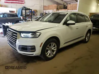 2018 Audi Q7 Premium with VIN WA1AAAF79JD054297, listed as a Copart auction lot 64131693 with 61,849 mi miles and . Bid and sale history available at DreamBid. Image 1.