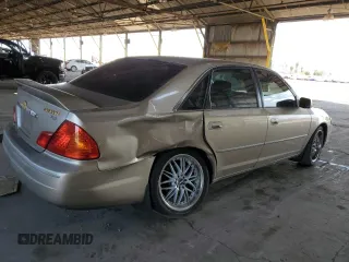 2002 Toyota Avalon XL with VIN 4T1BF28B42U254696, listed as a Copart auction lot 53679355 with 168,828 mi miles and Salvage Title. Bid and sale history available at DreamBid. Image 3.