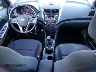 2015 Hyundai Accent Sport with VIN KMHCU5AE0FU201483, listed as a Copart auction lot 80882664 with 66,292 mi miles and Salvage Title. Bid and sale history available at carsss.com. Image 8.