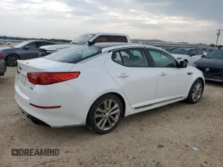 2015 Kia Optima SX Turbo with VIN 5XXGR4A64FG412377, listed as a Copart auction lot 54927505 with 65,481 mi miles and Clean title. Bid and sale history available at DreamBid. Image 3.