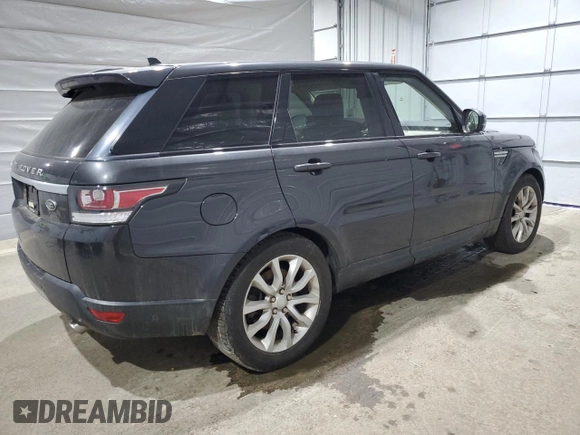 2016 Land Rover Range Rover Sport HSE with VIN SALWR2KF8GA648292, listed as a Copart auction lot 46403415 with 91,302 mi miles and Salvage Title. Bid and sale history available at DreamBid. Image 3.