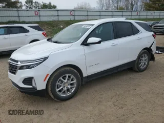 2024 Chevrolet Equinox LT with VIN 3GNAXKEG2RL251501, listed as a Copart auction lot 54690945 with 6,886 mi miles and Salvage title. Bid and sale history available at DreamBid. Image 1.