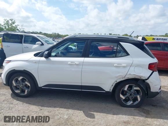 2023 Hyundai Venue Limited with VIN KMHRC8A33PU234766, listed as a IAAI auction lot 41954355 with 33,580 mi miles and . Bid and sale history available at DreamBid. Image 14.