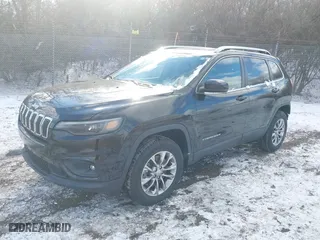 2020 Jeep Cherokee Lux with VIN 1C4PJMLX7LD593719, listed as a IAAI auction lot 41285880 with NaN miles. Bid and sale history available at carsss.com. Image 18.