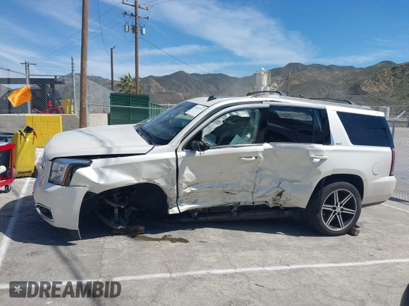 2015 GMC Yukon SLT with VIN 1GKS1BKC3FR102961, listed as a IAAI auction lot 41872717 with 1 mi miles. Bid and sale history available at carsss.com. Image 14.