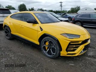 2019 Lamborghini Urus с VIN ZPBUA1ZL9KLA00879, выставлен на аукционе Copart как лот 58017485 с пробегом 23 614 миль миль и Списание • Salvage title. История ставок и продаж доступна на DreamBid. Изображение 4.