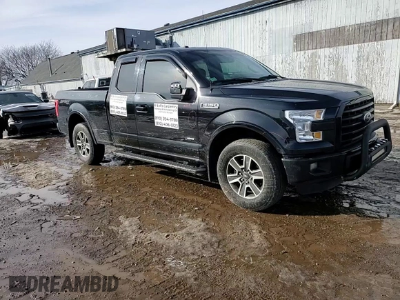2015 Ford F-150 XLT with VIN 1FTEX1EP4FFC17263, listed as a Copart auction lot 46047445 with 120,574 mi miles and Salvage Title. Bid and sale history available at carsss.com. Image 11.