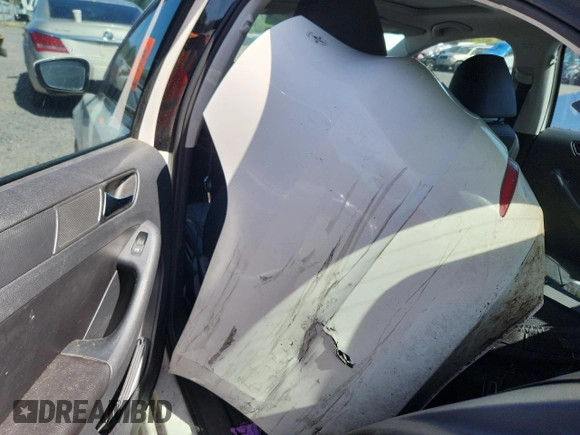 2011 Volkswagen Jetta SE with VIN 3VWDZ7AJ8BM320218, listed as a Copart auction lot 58357675 with 154,096 mi miles and Salvage title. Bid and sale history available at DreamBid. Image 12.