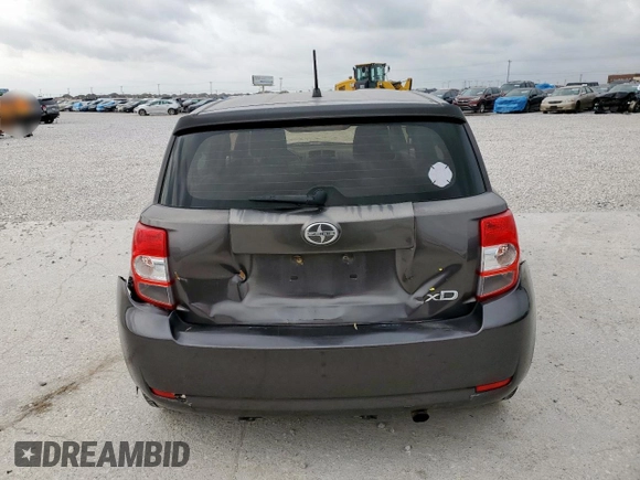 2010 Scion xD with VIN JTKKU4B40AJ057260, listed as a Copart auction lot 55053855 with 169,794 mi miles and Salvage Title. Bid and sale history available at DreamBid. Image 6.