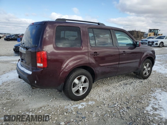 2011 Honda Pilot EX-L with VIN 5FNYF3H62BB044016, listed as a Copart auction lot 41798945 with 191,876 mi miles and Salvage Title. Bid and sale history available at carsss.com. Image 3.