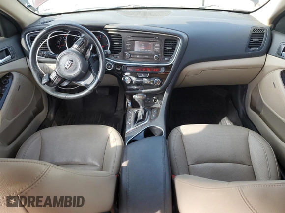 2015 Kia Optima EX with VIN 5XXGN4A79FG409057, listed as a Copart auction lot 62094465 with 123,346 mi miles and Salvage title. Bid and sale history available at DreamBid. Image 8.