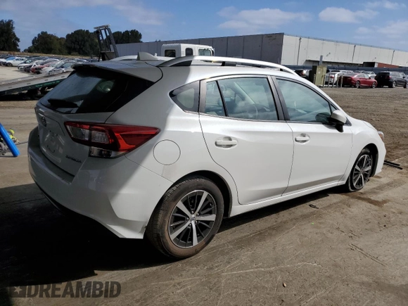 2019 Subaru Impreza Premium с VIN 4S3GTAD63K3725880, выставлен на аукционе Copart как лот 59520805 с пробегом 57 397 миль миль и Списание • Salvage title. История ставок и продаж доступна на DreamBid. Изображение 3.