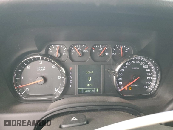 2017 Chevrolet Tahoe Commercial with VIN 1GNLCDEC6HR218814, listed as a Copart auction lot 45400795 with 105,281 mi miles and Salvage title. Bid and sale history available at DreamBid. Image 9.